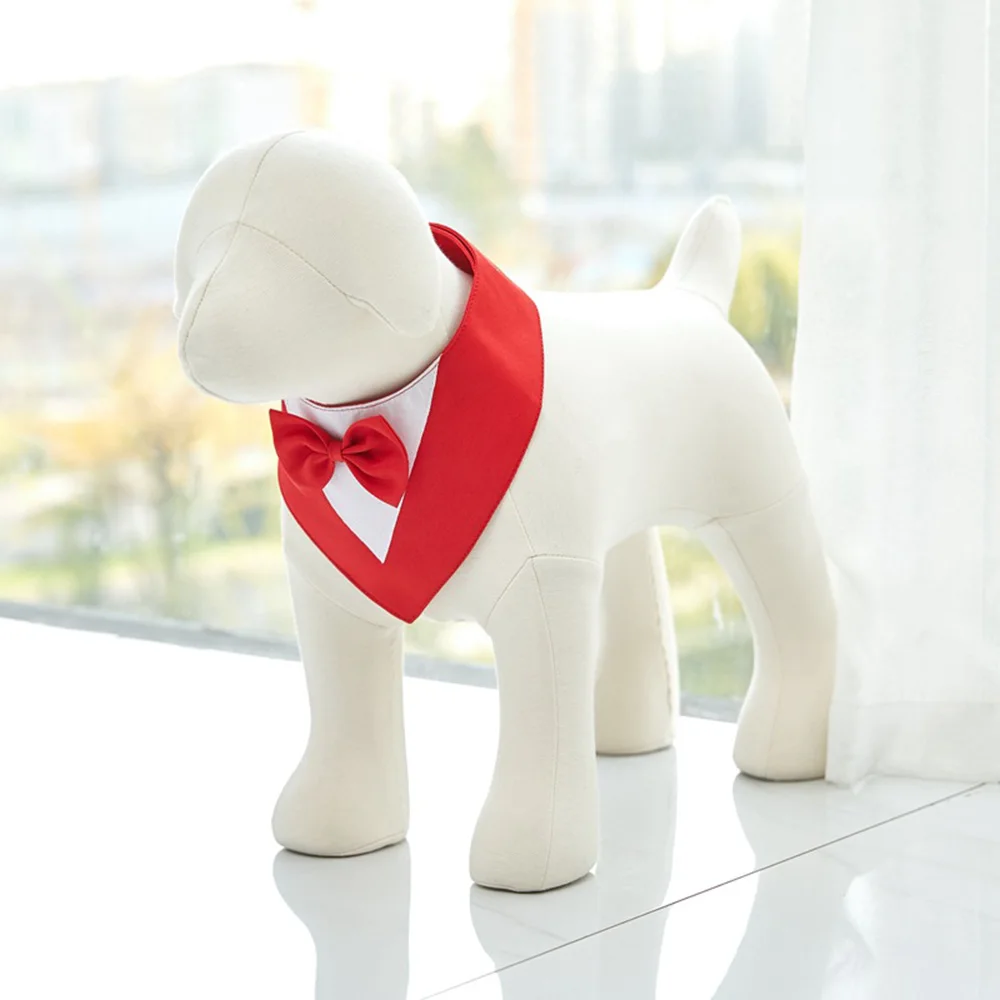 Title 24, Pet Bow Tie Dog Collar Tuxedo Bandana Adjustabl...