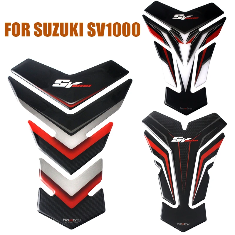 For Suzuki SV1000 SV1000S 3D Motorcycle Fuel Tank Pad Protector , Fuel Tank Sticker