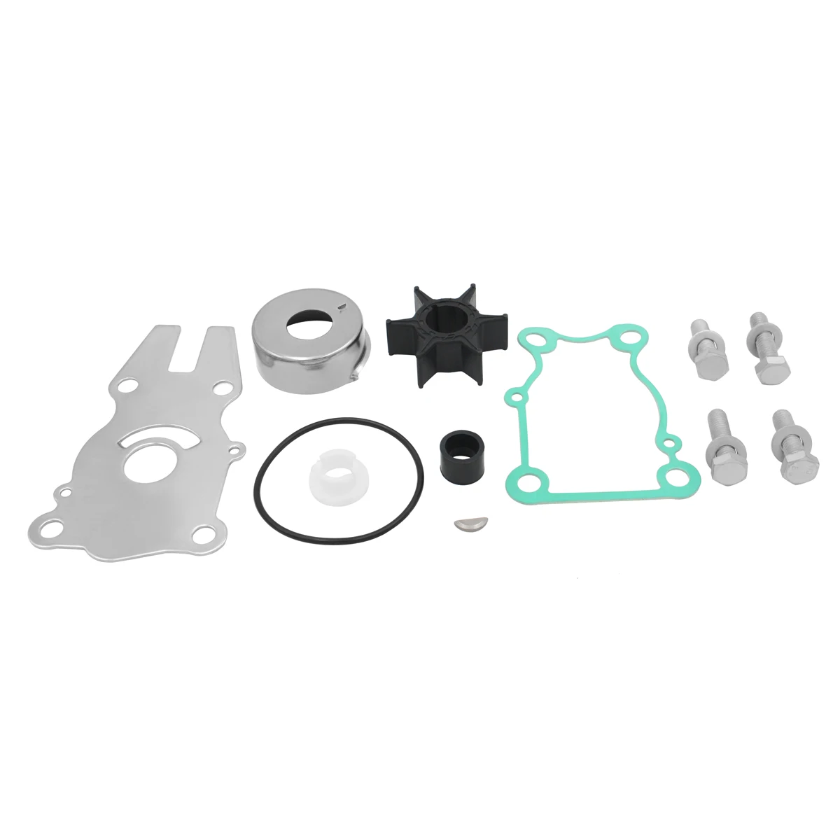 63D-W0078 Water Pump Impeller Kit for Yamaha 2T 40HP 50HP 4T F40 FT50 F50 F60 Outboard 63D-W0078-00 63D-W0078-01 63D-W0078-01-00