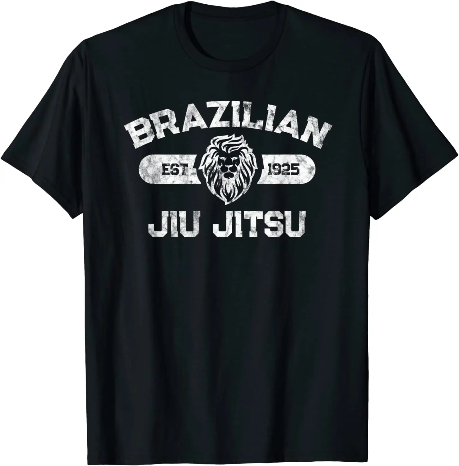 

Brazilian Jiu Jitsu Established 1925 BJJ MMA Fighter Men T-Shirt Short Sleeve Casual Cotton O-Neck Summer T Shirts
