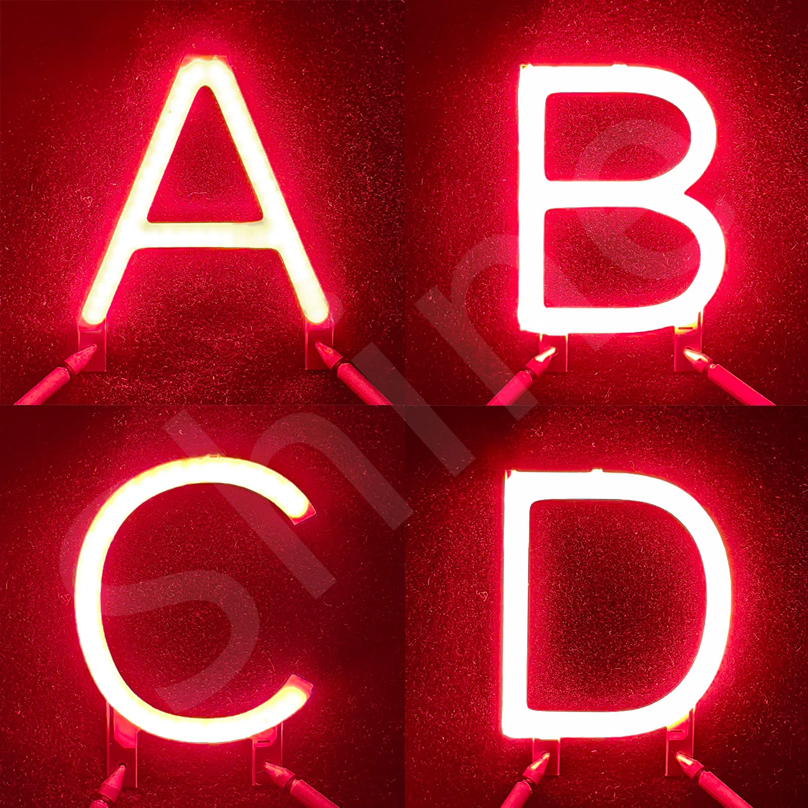 Vibrant Red LED COB Candle Diodes for Party & Wedding Decor