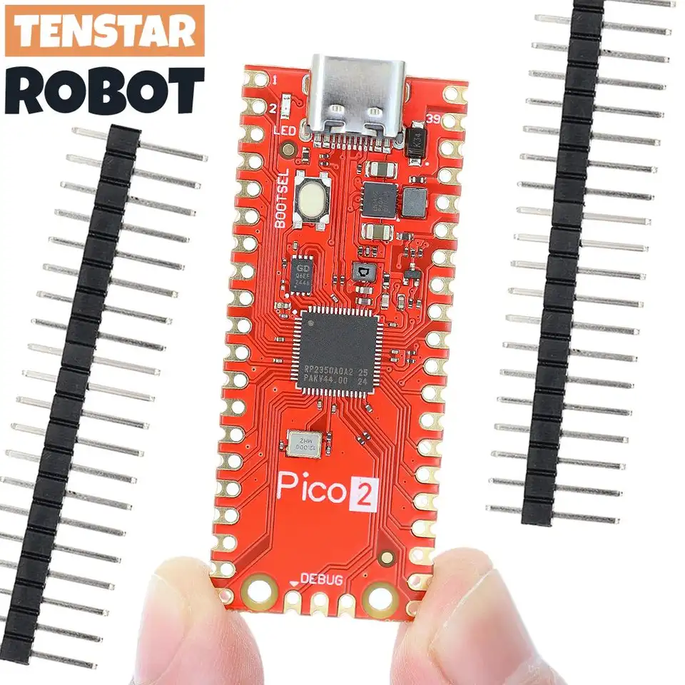 TENSTAR RP2350 Red Board PICO2 Development Board TYPE-C USB RP2350A Chip Microcontroller Compatible With Raspberry Pi PICO 2 image 1