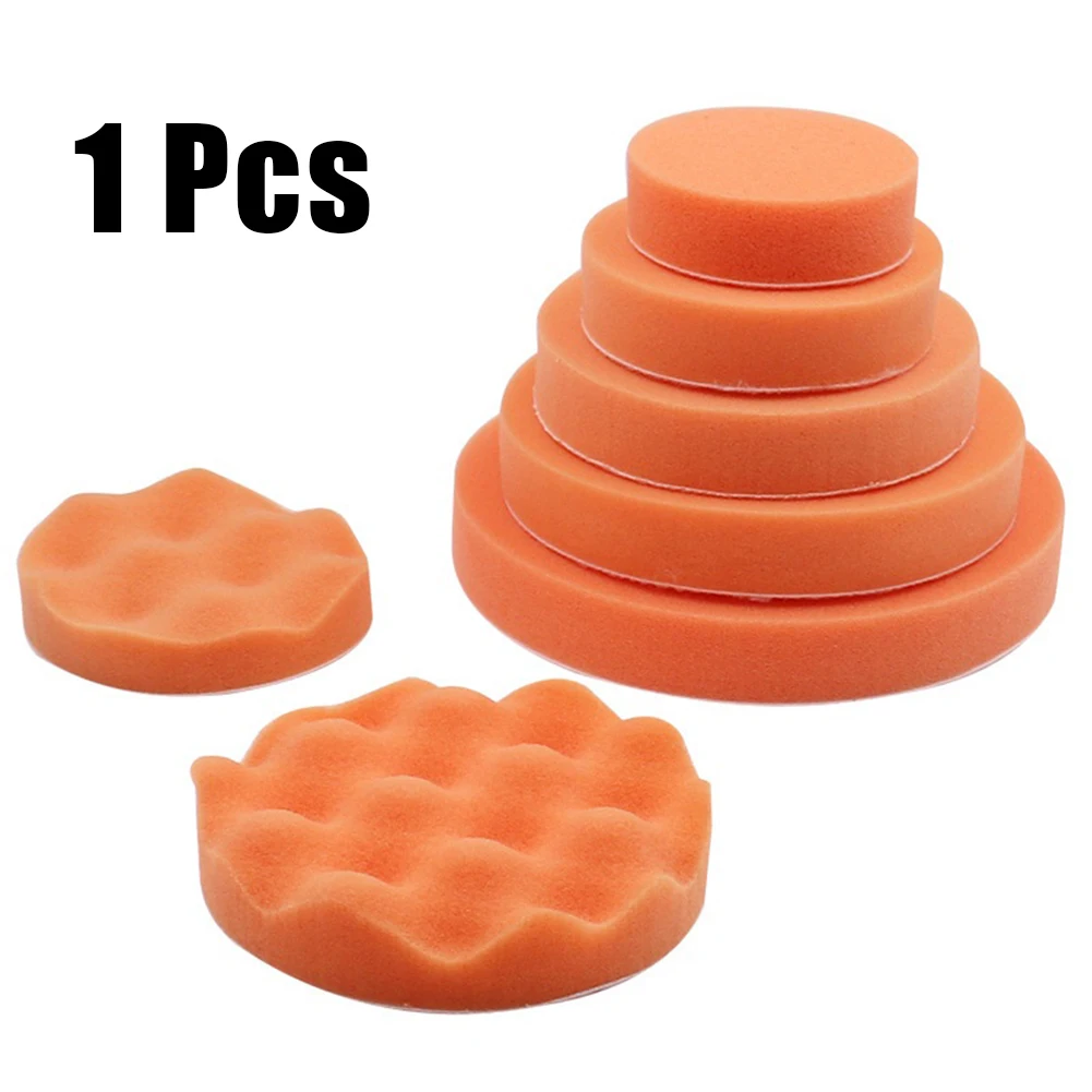 

1PCS 3-7inch Waxing Pad Sponge Polishing Foam Pads For RO/DA Car Polisher Sponge Polishing Pad, Car Waxing Disc Polishing Tools
