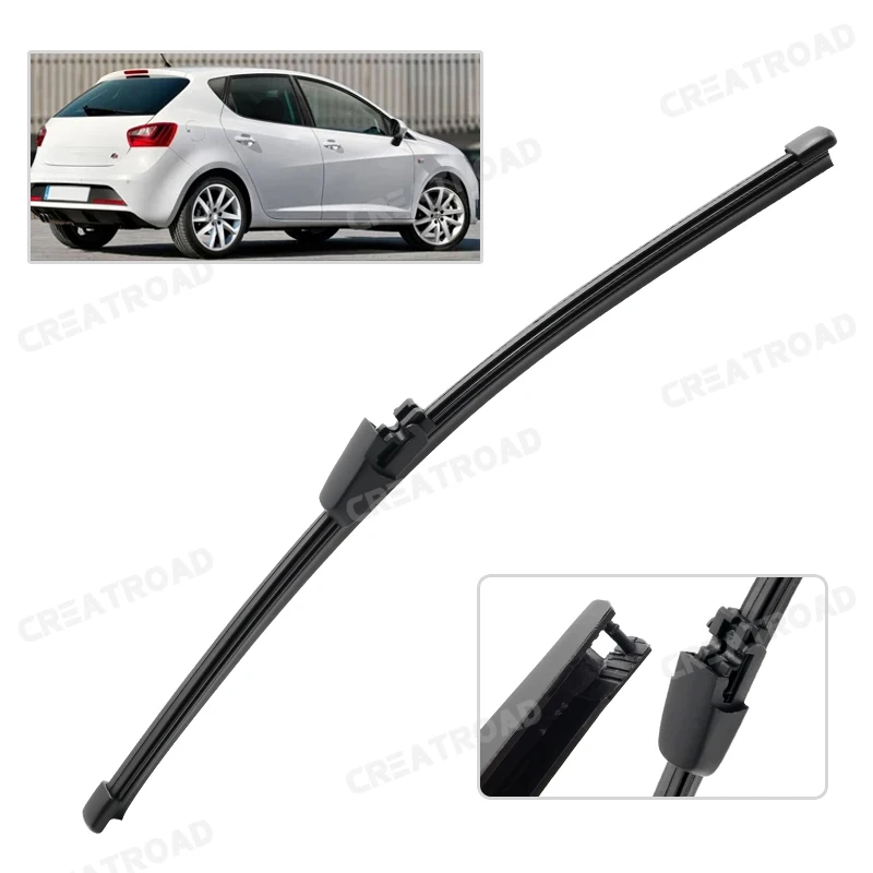 Wiper 14" Rear Wiper Blade For Seat Ibiza Hatchback 2012 2013 2014 2015 2016 2017 MK4 facelift Windshield Windscreen Rear Window 2