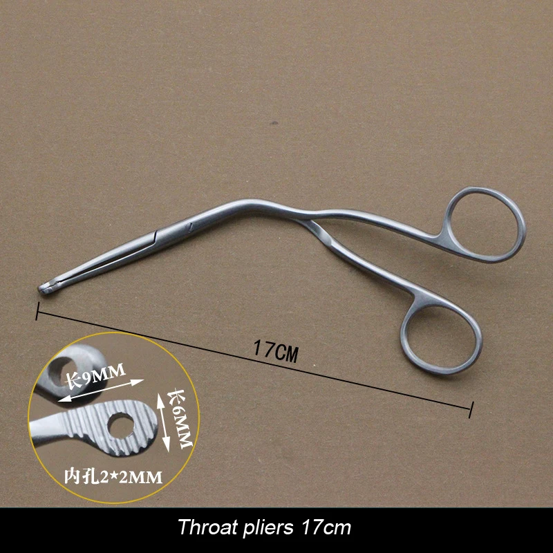 Surgical Instruments 1pcs Magill Forceps Laryngeal Forceps Stainless Steel Plastic Surgical Instruments Throat pliers