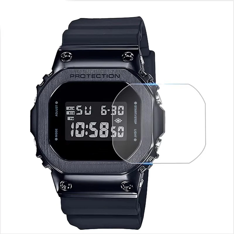 3pcs Screen Protector Cover Film For Casio DW-5600/5610 AE-1200/1300/1400 A158WA A159WA A168WA A700 AQ230 GBD-200 GX-56 WS-1400H