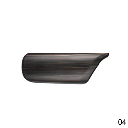 Carbon Fiber Car Center Armrest Cover Panel Chrome - Sporty Auto Interior Accessory (Peach color)