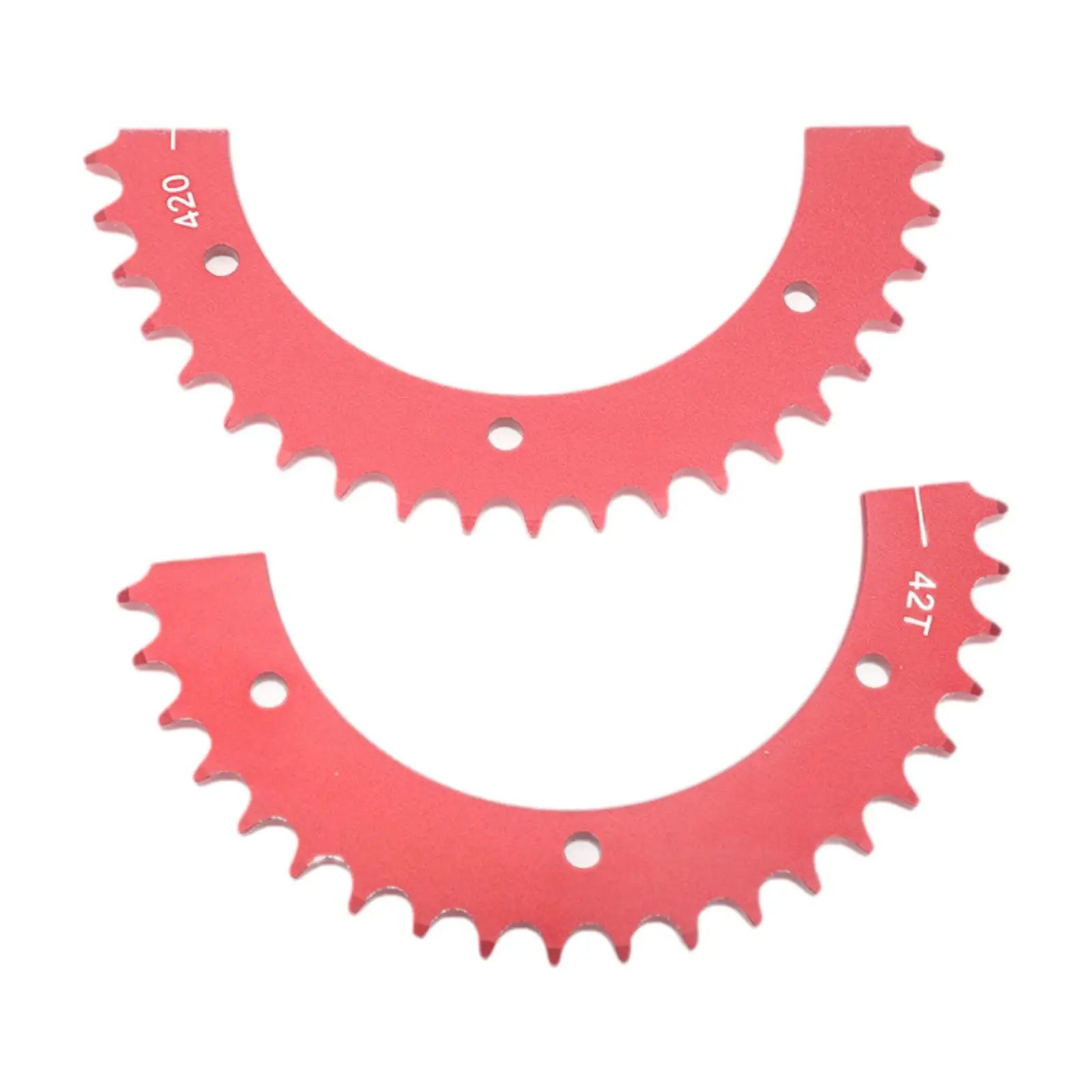 Go Kart Split Sprocket 420 Chain 42T Engine Sprocket for Predator 301cc 79cc 389cc 15HP go kart drive gear aluminum sprocket