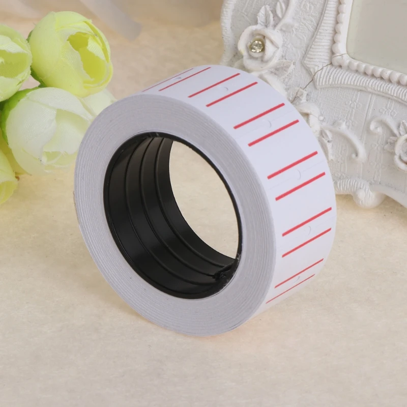 5/1/10 Roll(500 Labels) White Self Adhesive Price Label Tag Sticker Office Supplies - 3
