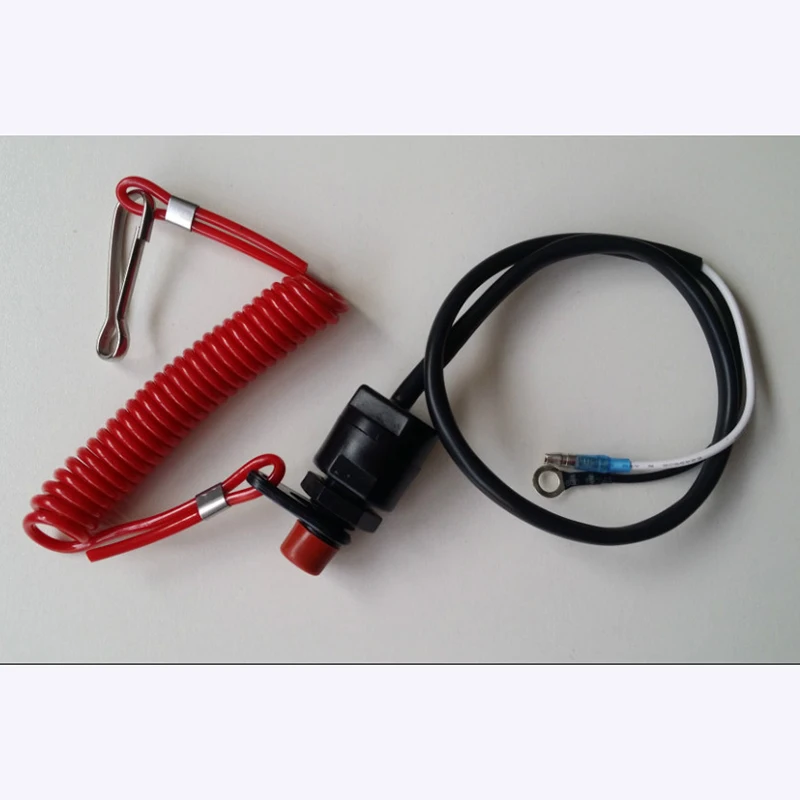 Factory Sale High Quality Outboard Motor Kill Stop Switch & Safety Tether Lanyard For Yamaha / Tohatsu / Honda Boat Motor