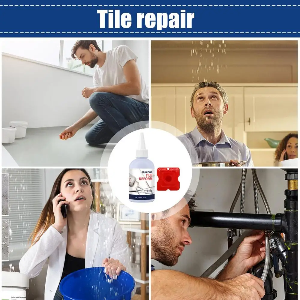 Description Picture 5 of itemGrout Filler Tube Repair Kit Grout Paint Tile Filler Waterproof Tile Grout Filler Tubes Grout Tiling Tile Reviver Repair For