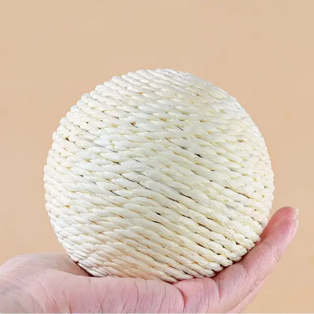 Handmade Interactive Cat Scratch Ball 4