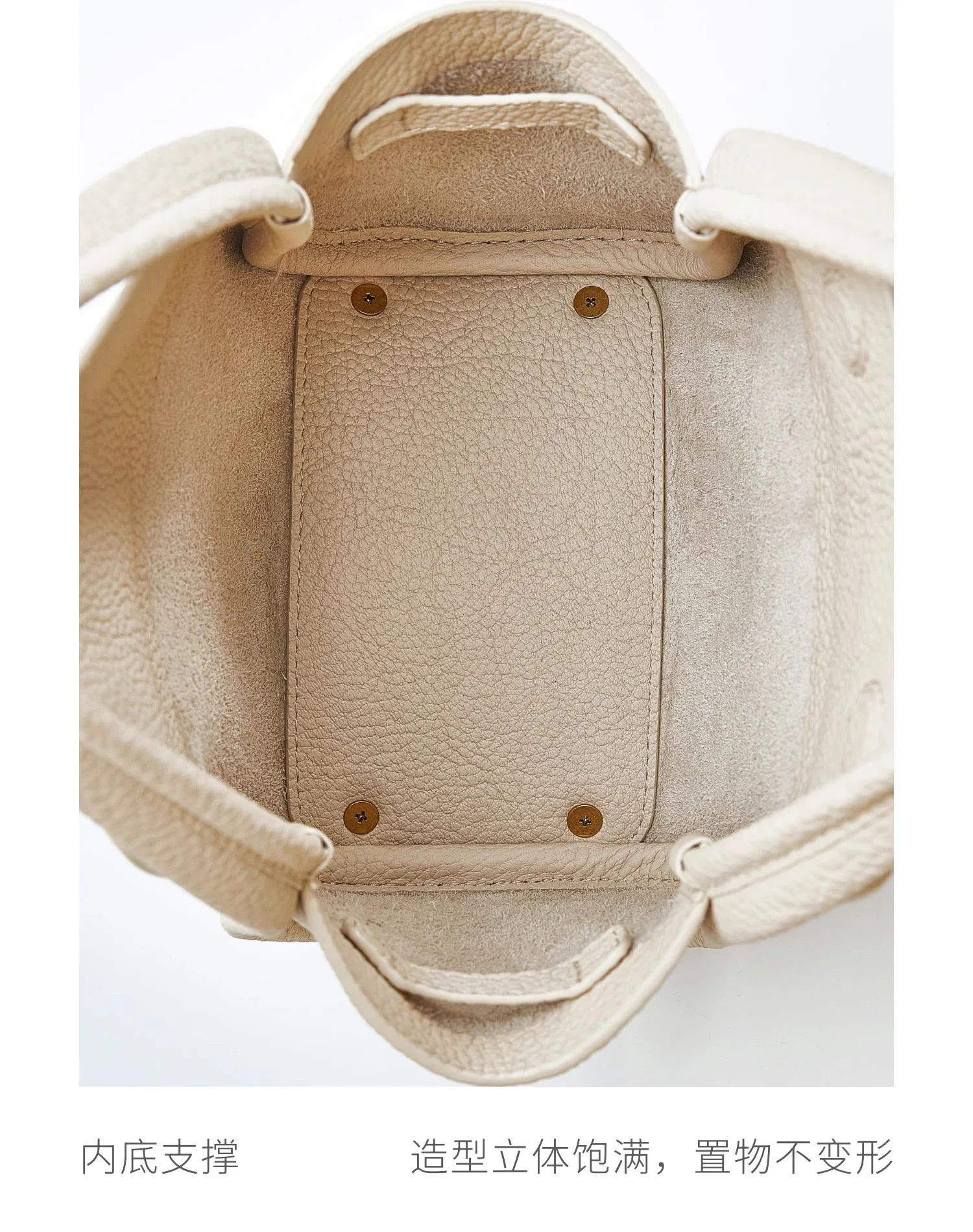 Songmont Yuanbao bag mini vegetable basket head layer cowhide handheld crossbody mini small cell phone bag