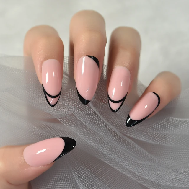 Nail Art Noir Et Rose Stores Online