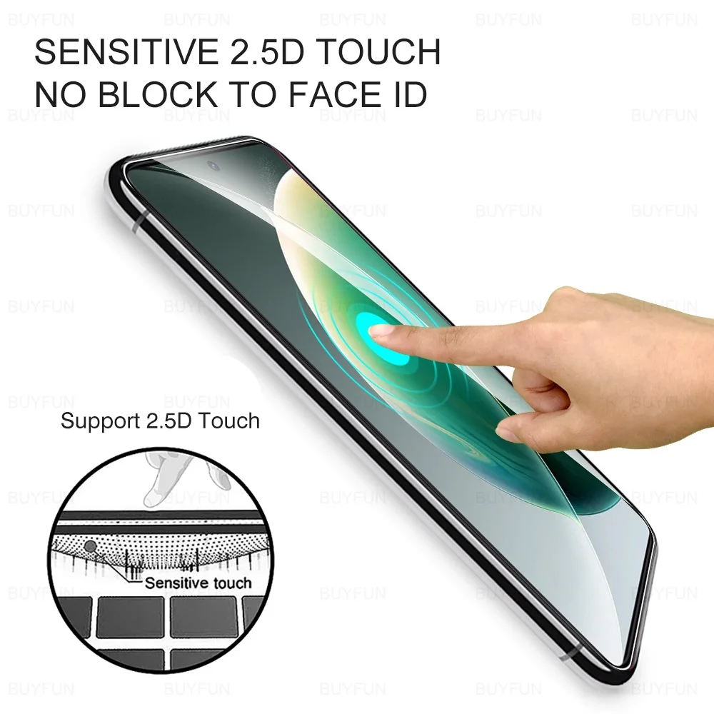 HD Tempered Glass Screen Protector - Premium Protective Film for Smartphones (1-4 Pack)