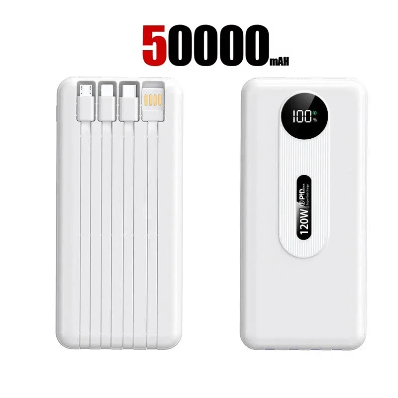White 50000mAh