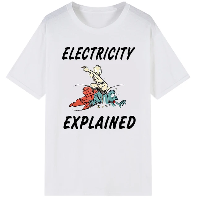 재미있는 전기 엔지니어 티셔츠로 스타일 UP!
