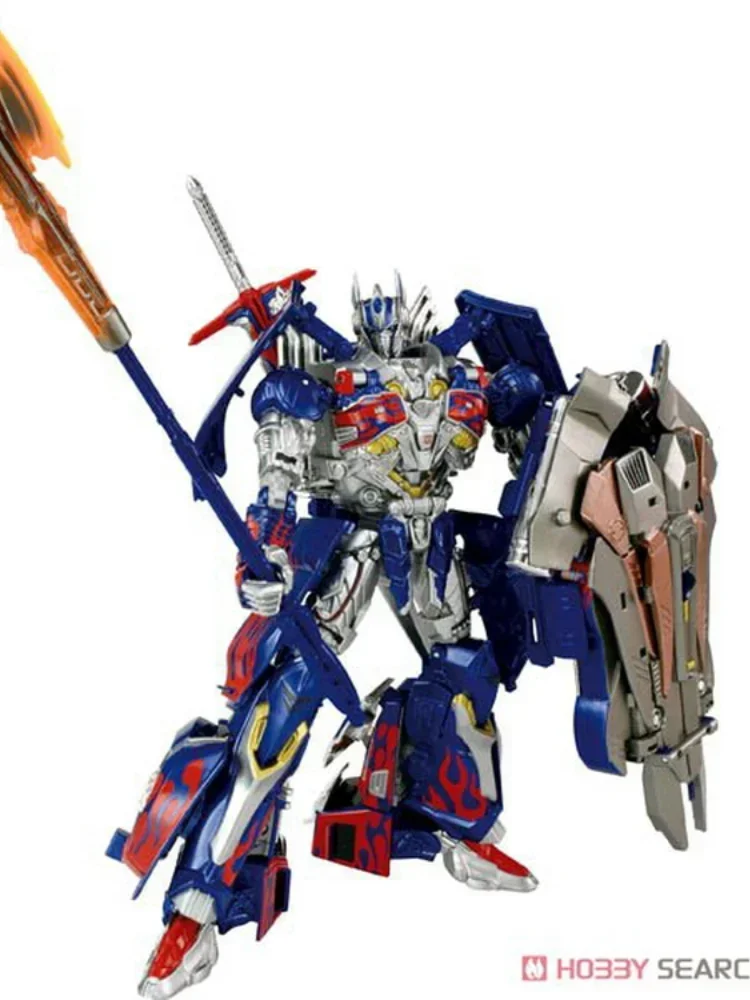  트랜스포머 영화 5 TLK-15 L Optimus Prime  실행 가능한 변형 장난감 로봇 컬렉션 취미 장난감