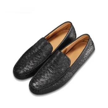duanshe leisure new arrival ostrich men doug comfortable Leisure men personality new male shoes