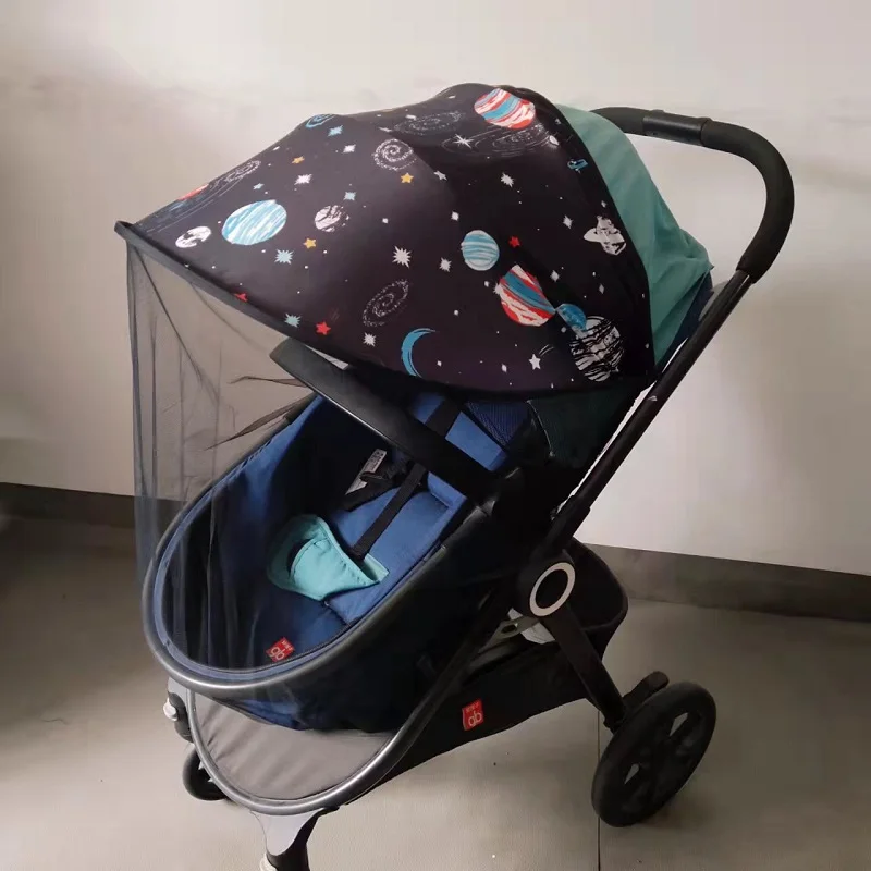 Baby Stroller Sun Shade Sun Visor Carriage Canopy Cover for Prams Stroller Accessories Car Seat Buggy Pushchair Cap Cart Awnings baby trend jogging stroller accessories