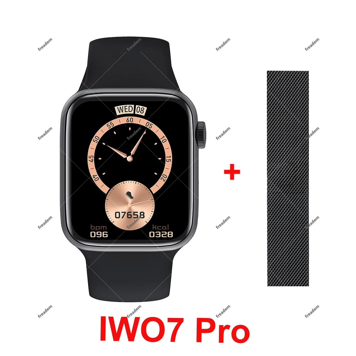 3PCS IWO7 Pro Smart Watch 