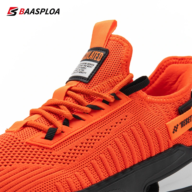 Baasploa Men\'s New Casual Knit Sneakers 4