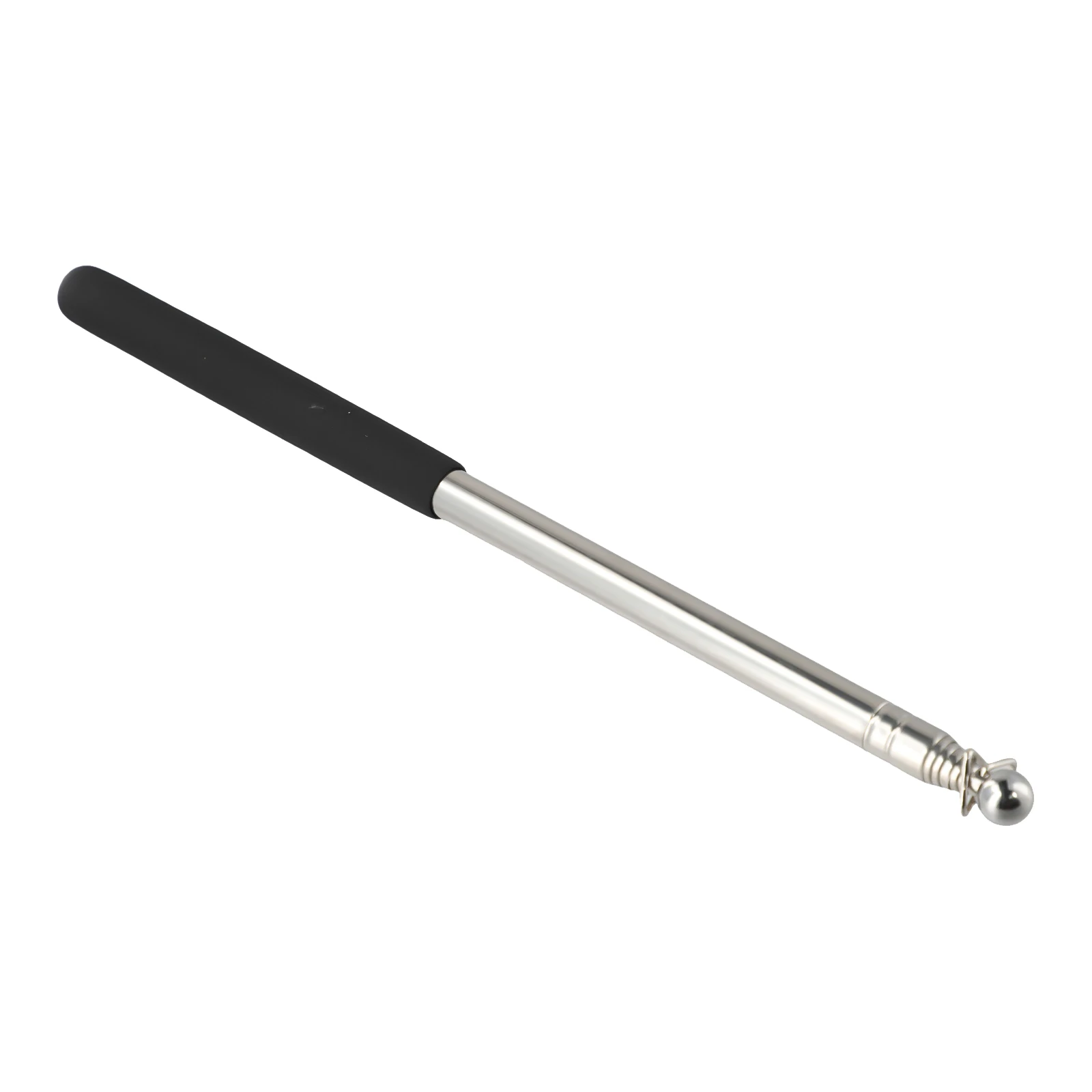 1.6M Telescopic Flag Pole Stainless Steel Retractable Portable Handheld Hairdryer Pointer Diameter 20mm Handle Length 11cm