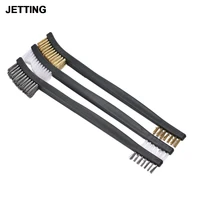 3Pcs/set Mini Stainless Steel Remove Rust Brushes Mini Brass Cleaning Polishing Detail Metal Brushes Clean Tools Home Kits 1