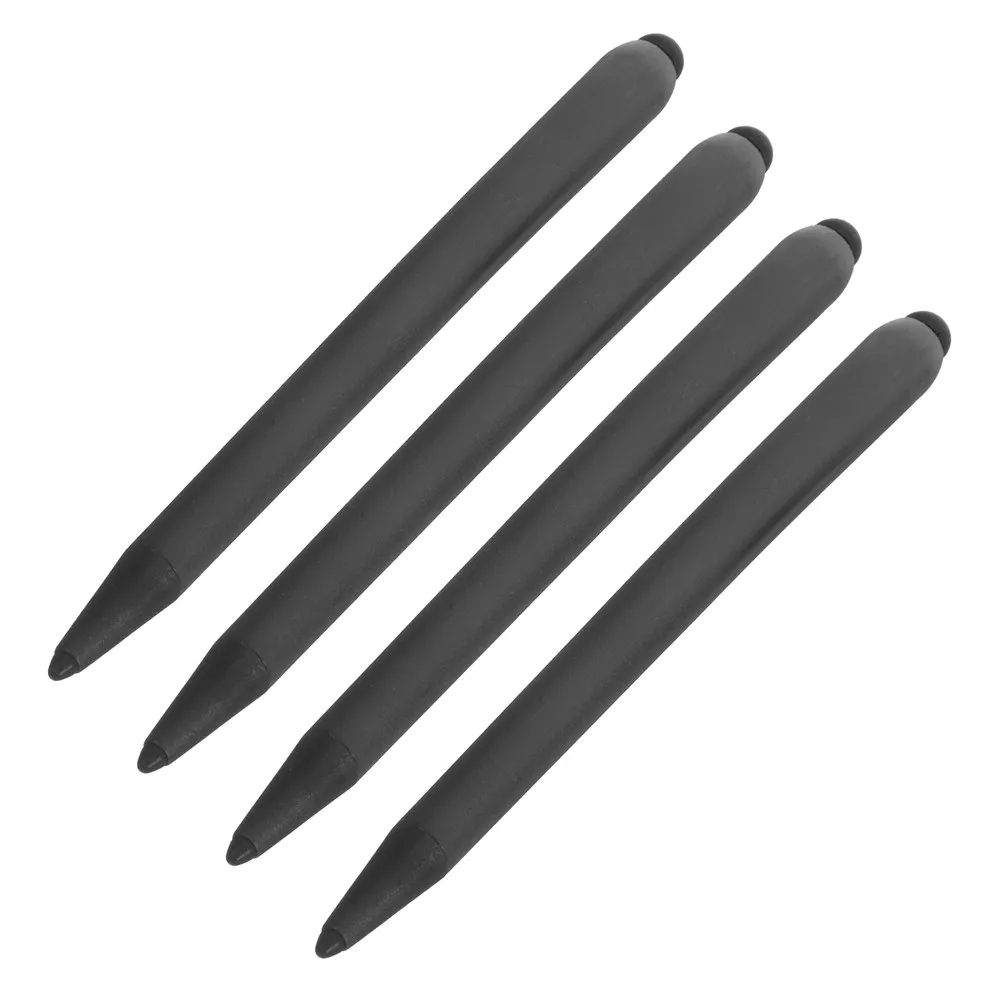 4Pcs 터치스크린 화이트보드 펜 듀얼 헤드 디자인 태블릿 전화용 고감도 편안한 그립감 정확한 쓰기 그리기