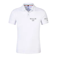 Camion homme nouvelle mode d'été hommes Polo chemise glace soie sport décontracté à manches courtes séchage rapide respirant absorber la sueur t-shirt 3