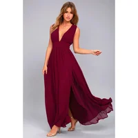 Sexy backless maxi summer dress women mesh long bodycon red Christmas party dress bridesmaid evening dresses - Image 3