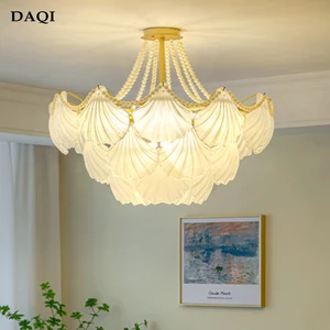 Image for Nordic modern bedroom crystal chandelier living ro 