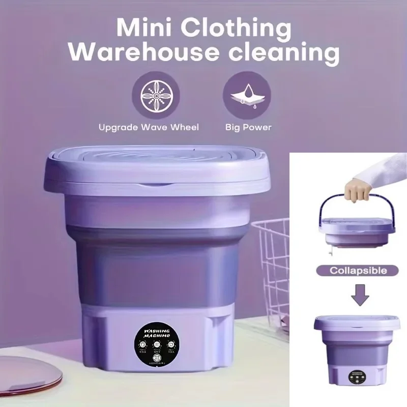 Foldable Mini Washing Machine 1