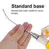 1Pcs Stainless Steel Birds Feeding Syringe Tube Nozzle Rats and Mice/Parrots/Birds/Poultry/Pets Elbow Gavage Needles 3
