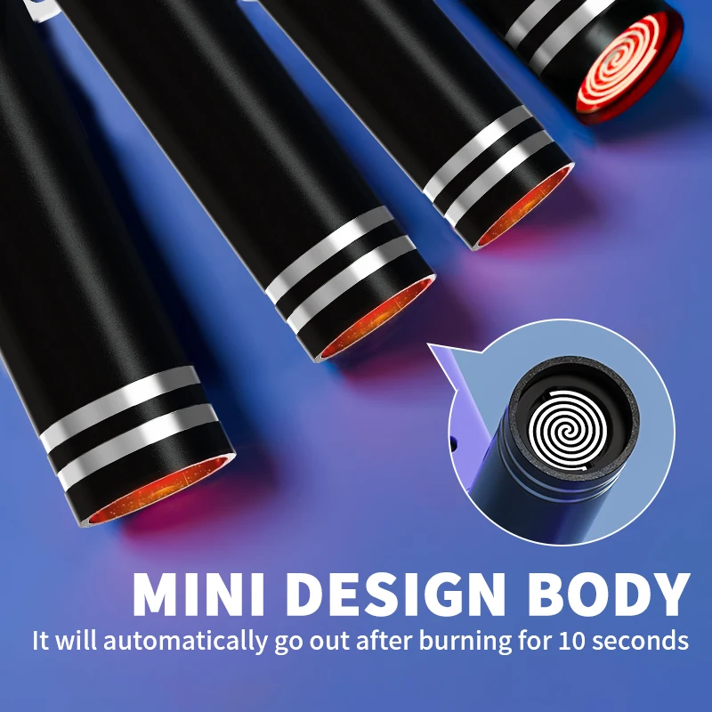 Type-C Mobile Cigarette Lighter Air Blowing Cigarette Lighter Outdoor Safety Portable Mini Cigarette Lighting Artifact