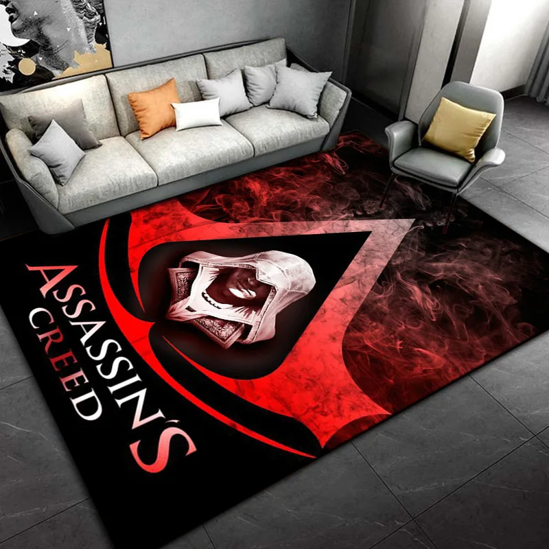 

Assassins-Creed Rugs for Bedroom Fluffy Square Floor Carpets Living Room Home Decoration Rugs Soft Velvet Mat Area rug tapete