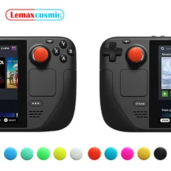 Gamepad Thumbstick Caps Case Soft Silicone Joystick Thumb Stick Grip Gel Guard Cap For Valve Steam Deck Steamdeck