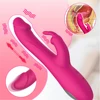 Dual Rabbit Dildo Vibrator Sexy Accessories for Women G Spot Vibrators Vagina Clitoris Massager Silicone Sex Toys Adult Products 1