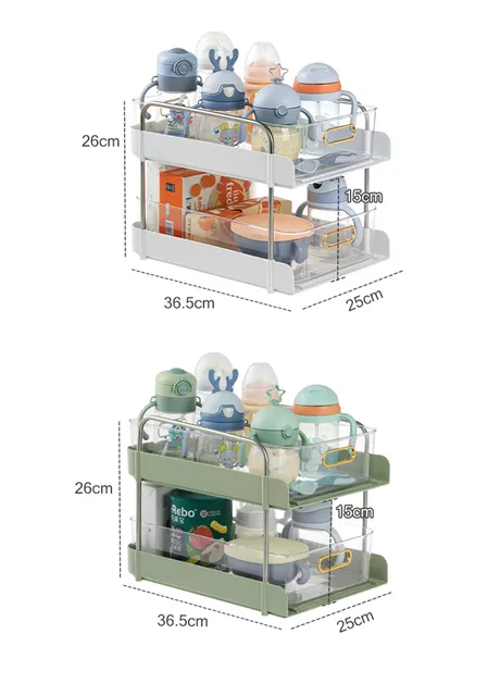 Baby Bottle Storage Rack Baby Tableware Bowls and Chopsticks Food  Supplement Tool Organizer Home Desktop Water Cup Storage Shelf