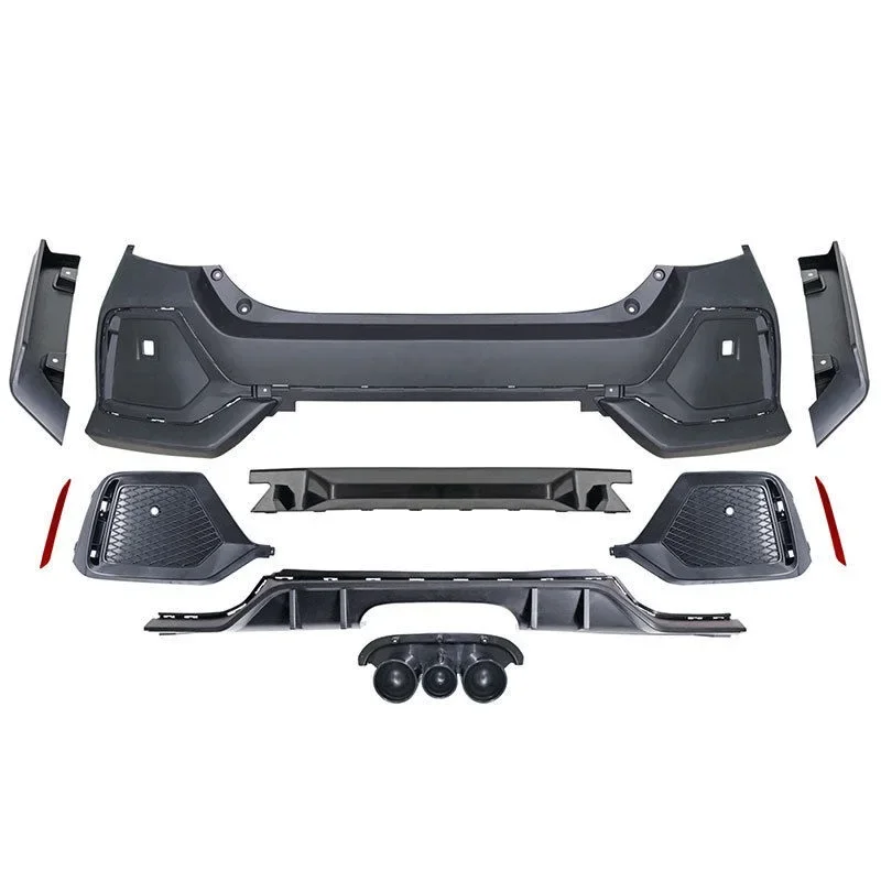 

Modified parts TYPE-R rear bumper complete body kit for 2016-2020 upgrade