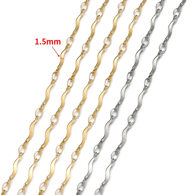 Chain Making Bracelets Stainless Steel  Stainless Steel Chains Jewelry  Making - Jewelry Findings & Components - Aliexpress