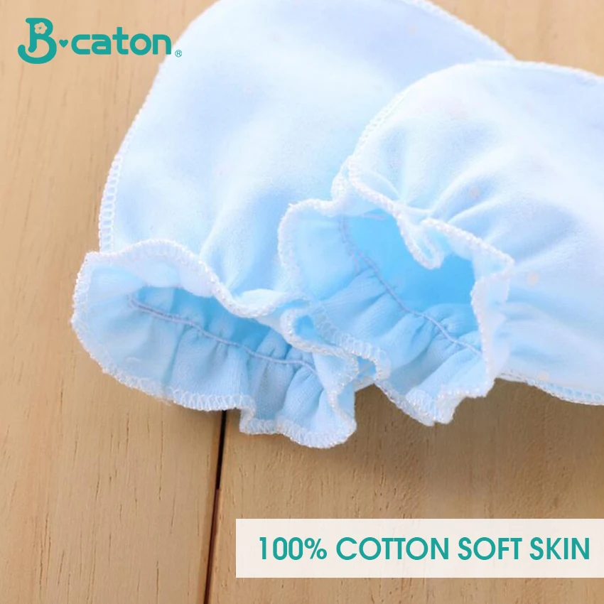 5Pairs Baby Cotton Gloves Protect Scratch Skin Anti-Grabbing Gloves Boys Girls Mittens Newborn Baby Soft Comfortable 0-6 Months baby mittens anti scratching gloves