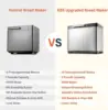Bread Maker, 19-in-1 Automatic Bread Machine Stainless Steel with  Pan,15H Timer&1H Keep Warm, Sourdough 5