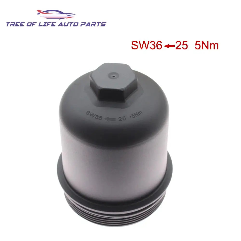 For Porsche Macan 3.6L 3.0L 2015- Panamera 2014- Cayenne 2015- Engine Oil Filter Housing Cover Cap 94610702275