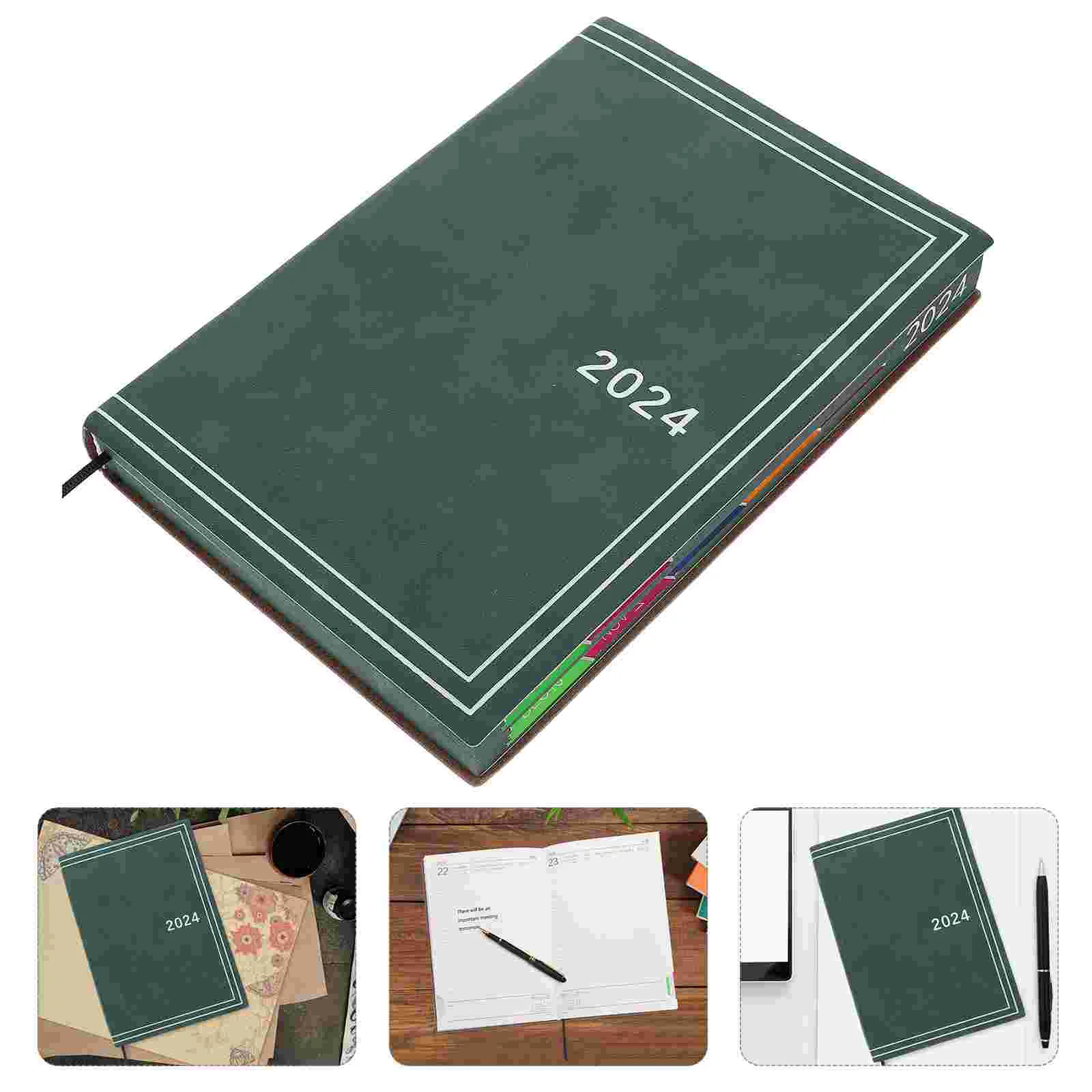 

Notebooks 2024 Agenda Workout Journal for Men Gym Check in Planner Supplies Fitness Notepad