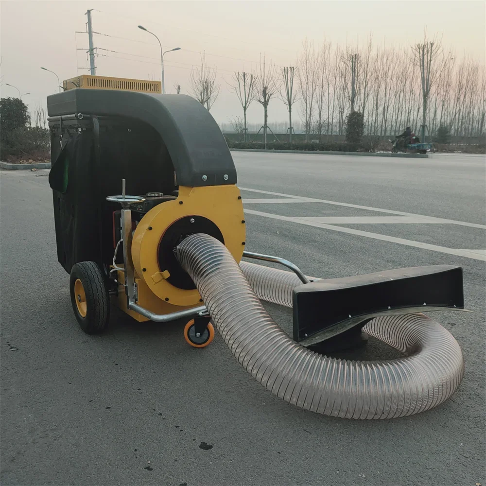 Leaf collecting cleaning blower suction leaf crusher suction machine for landscaping 2