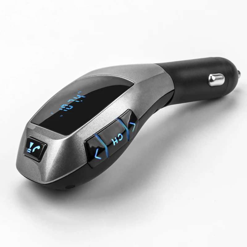 Bluetooth автомобильный FM-передатчик TF-карта USB-драйвер постоянного тока 5 В 1 А