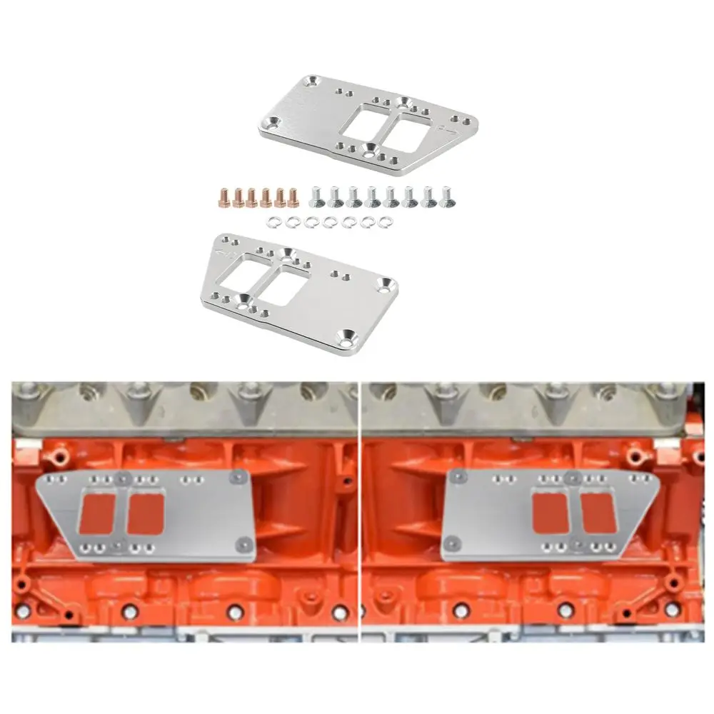 Quality LS Engine Mounts Billet Aluminum LS Swap Kit LS Adapter Plates Kit  LS1 LS3 LS2 motor mounting adapter EA-10