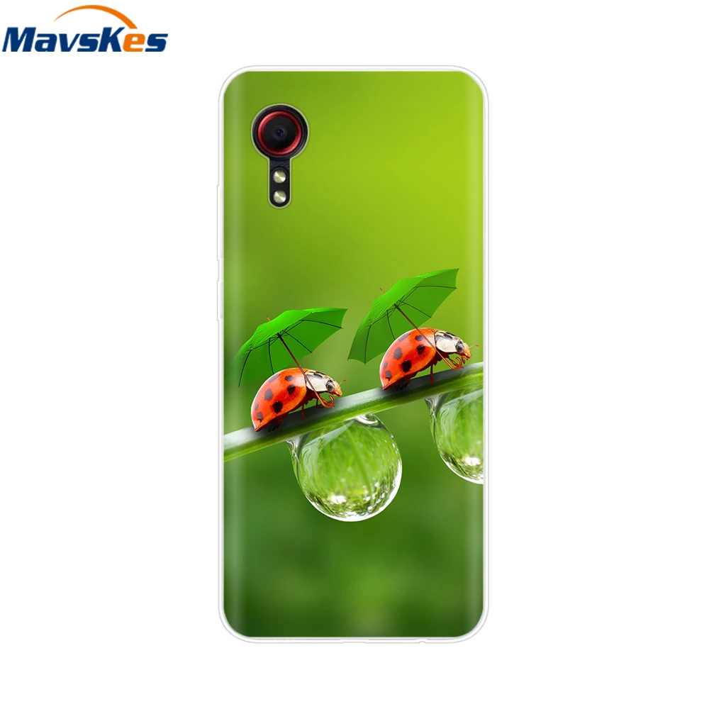 Durable Silicone Back Cover for Xcover 5 - Soft Protective Phone Case