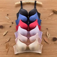Soutien-gorge push-up rembourré de 8 cm pour petites poitrines, sans couture, sans armatures, confortable, style t-shirt, lingerie naturelle avec bretelles réglables 4
